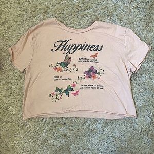 Happiness Crop Top🌟🌸